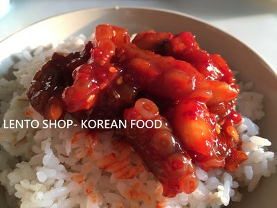 LENTO SHOP - 韓國進口 醃辣醬章魚 辣章魚 낙지젓  500克
