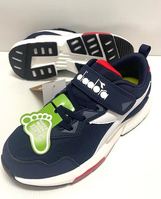 DIADORA 迪亞多那 11085 藍色生活時尚系列 童鞋 寬楦 避震 運動鞋22-24.5號-