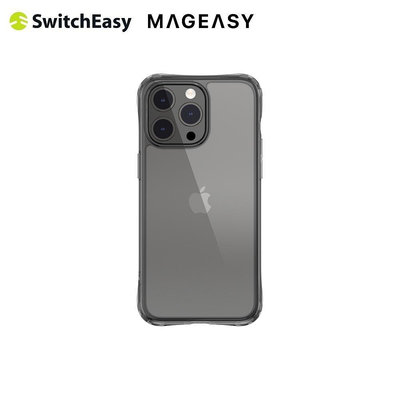SwitchEasy ALOS iPhone 15 Pro 6.1吋 超軍規防摔透黑保護殼