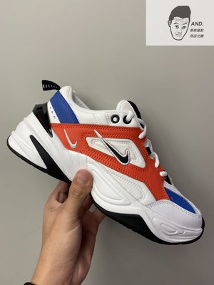 【AND.】NIKE M2K TEKNO TEAM ORANGE 橘藍白 老爹鞋 休閒 女款 AO3108-101