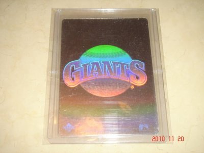 美國職棒 Giants 巨人隊 1991 Upper Deck 雷射卡 球員卡