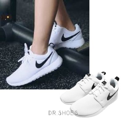 【Dr.Shoes】 免運 Nike Roshe One Run 白 黑 基本款 百搭 女鞋 844994-101