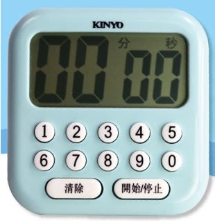 Kinyo 電子式計時器 電子式正倒數計時器 計時器 TC-13