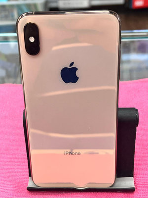 外觀9.3成新/Apple iPhone XS Max 256G金色二手機/中古機 功能正常 電池健康度79 ％