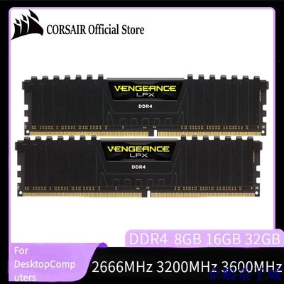 溜溜雜貨檔Corsair Vengeance LPX 8GBx2 16GBx2 DDR4 PC4 2666Mhz 3000M