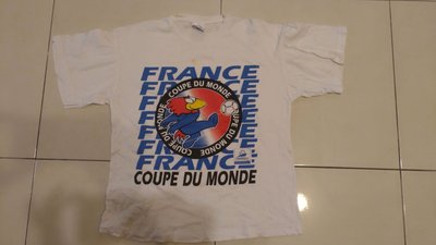 世足賽球衣  世足賽紀念T 1998年 法國