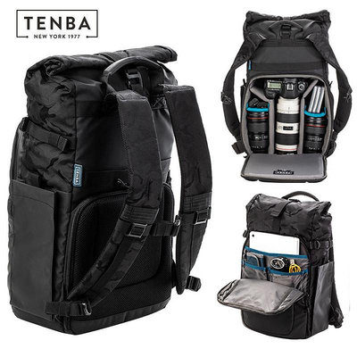 天霸攝影包tenba大容量雙肩相機包專業防水戶外微單反背包富爾頓