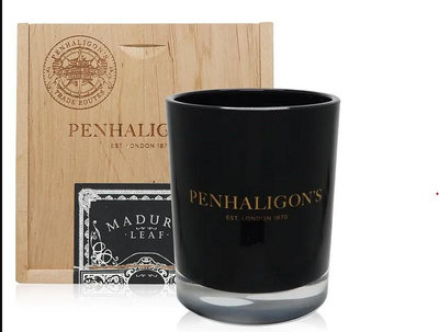 《小平頭香水店》Penhaligon's 潘海利根 Maduro Leaf 馬杜羅煙葉/Ceylon Pekoe 錫蘭紅茶香氛蠟燭 200g