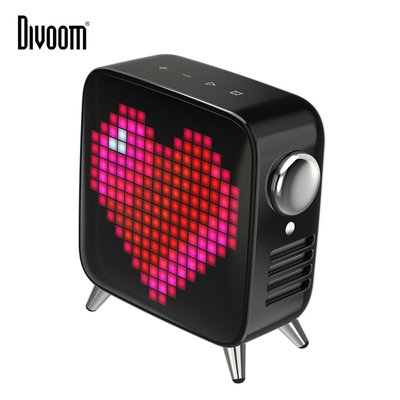Divoom Tivoo MAX 2.1立體聲道智慧復古電視藍牙喇叭