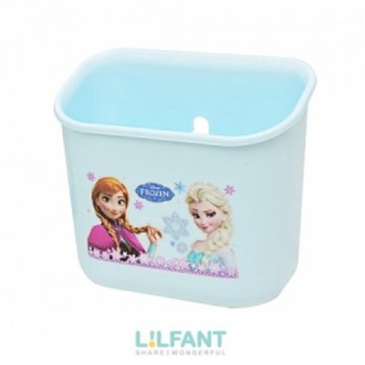 ♡fens house♡韓國進口 冰雪奇緣 Frozen anna elsa 公主 吸盤式 牙刷 牙膏 置物架 置物盒