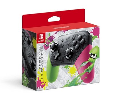 【歡樂少年萬年4F20】全新現貨供應Nintendo Switch 漆彈大作戰2 Pro控制器