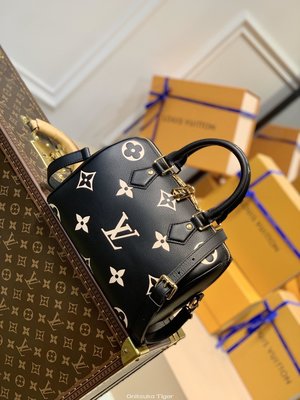 二手Louis Vuitton LV Speedy Bandouliere 25 handbag M58947黑色
