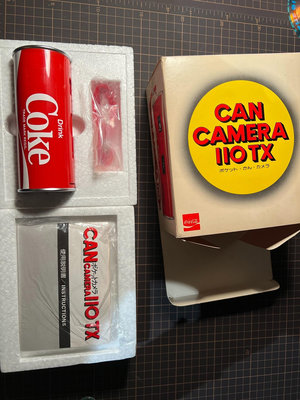 可口可樂易拉罐膠片相機 全新 可樂周邊