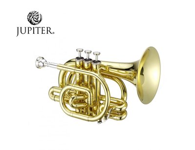 【現代樂器】免運！JUPITER JTR-710 Pocket Trumpet 袖珍小號 公司貨保固 JTR710