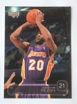 [NBA]2002-03  Upper Deck  Kareem Rush #283 Rookie RC