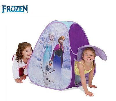 ☆:+:MR.BBOY:+:☆ 迪士尼Frozen Elsa &amp; Anna公主兒童帳篷、球池屋、折疊玩具屋 冰雪奇緣 Q