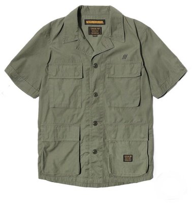 19SS NEIGHBORHOOD MIL-BDU / C-SHIRT . SS 二手95%新正品 現貨 L 可刷卡分期 下標請詢問 無配件 可附吊牌 四口袋