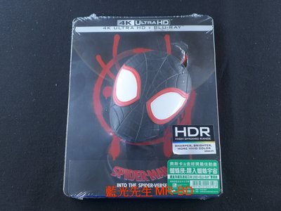 [藍光先生UHD] 蜘蛛人 : 新宇宙 UHD+BD 雙碟磁鐵鐵盒版 Spider-Man