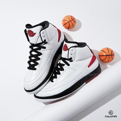 Nike Air Jordan 2 Retro Chicago 女 白 OG 經典 運動 籃球鞋 DX4400-106
