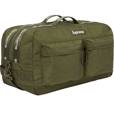 SUPREME Duffle Bag 綠色 運動包 手提包 肩背旅行包 旅行袋