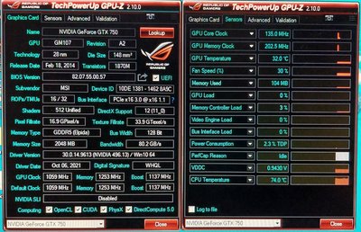新達3C MSI 微星 GeForce® N750 2GD5/OC 第四代軍規用料 售價=1000元