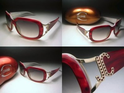 信義計劃 眼鏡 JUST Cavalli JC150S 太陽眼鏡 紅色 大膠框 藍光 全視線 多焦 sunglasses