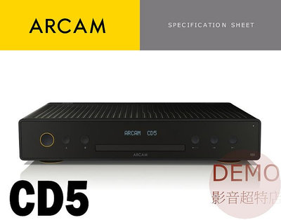 ㊑DEMO影音超特店㍿台灣ARCAM CD5 CD 播放機