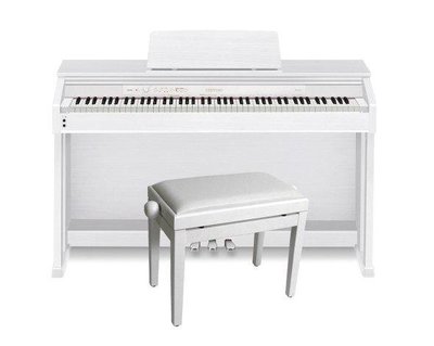 《白毛猴樂器》CASIO CELVIANO 數位鋼琴/電鋼琴 AP-460 白色