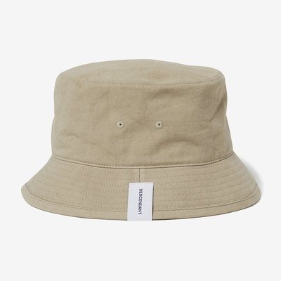 小鹿♥臻選】2021AW DESCENDANT BUCKET HAT TWILL 鯨魚老帽帽子漁夫帽