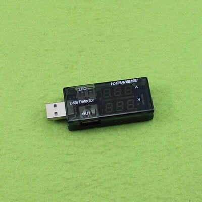 USB電流電壓測試儀錶 移動電源 資料線檢測器(D3A4)  W72 [280622-043]