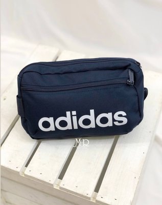 [MR.CH] Adidas 運動腰包 藍色  腰包 側背包 FM6740
