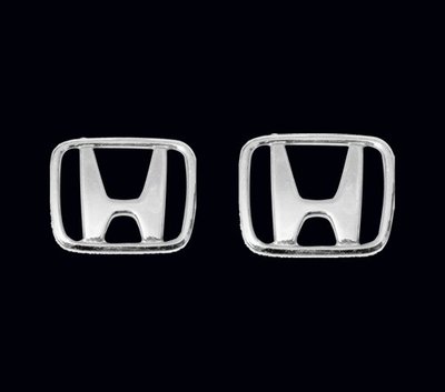 圓夢工廠 Honda Civic 喜美 6代 K8 金屬鍍鉻 前後車標 銀色 金色 標誌 logo 字貼