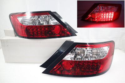 大禾自動車 LED 紅白 尾燈 後燈 適用 美規 CIVIC SI coupe fg2 2D 06-11