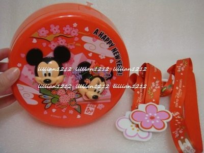 新貨到~日本東京迪士尼disney限定2013新年米奇米妮造型爆米花筒(現貨) 爆米花桶B