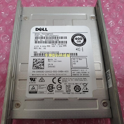 DELL戴爾400GB固態硬碟0HKK8C 400G SSD 2.5 SAS 12Gb PX02SMF040