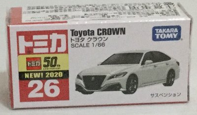現貨 正版TAKARA TOMY TOMICA 多美小汽車NO.26 豐田Crown