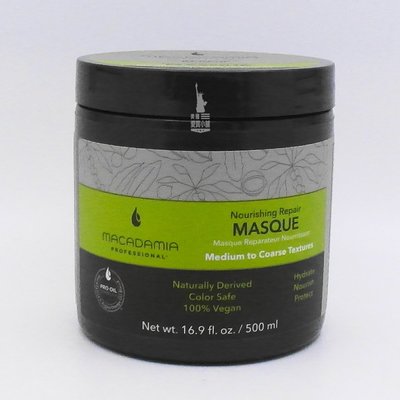 美國愛買 Macadamia美國瑪卡 潤澤髮膜500ml 公司貨