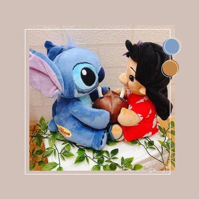 【桃子小舖 ♥ P.S 】 史迪奇&莉蘿 造型玩偶 Disney Store