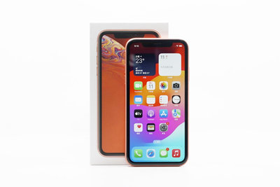 【台南橙市3C】Apple iPhone XR  128G 128GB 珊瑚色 6.1吋 二手 蘋果 手機 #86382
