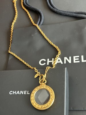 Chanel 附原廠盒 Vintage 稀有老香珍藏款 可當🔍 項鍊