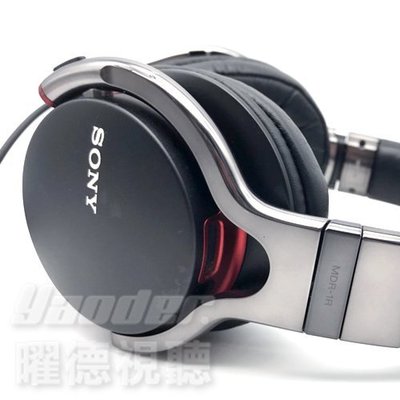 【曜德☆福利品】SONY MDR-1R 黑 (3) 立體聲耳罩式耳機 ☆免運☆配件有缺☆送皮質收納袋