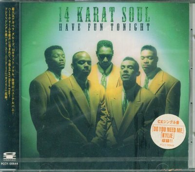 K - 14 Karat Soul - Have Fun Tonight - 日版 OBI