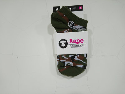 AAPE 全新經典短襪