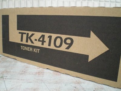 Kyocera Taskalfa 1800 1801 2200 2201 全新原廠碳盒裝粉匣 料號: TK-4109