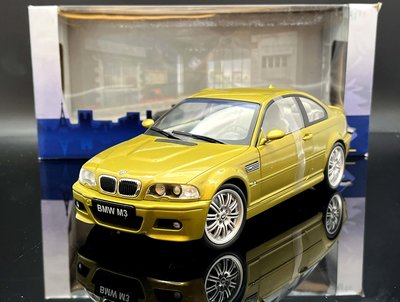 【MASH】現貨特價 Solido 1/18 BMW M3 E46 2000 phoenix yellow
