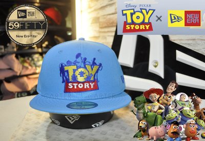 特價 New Era Asia x Toy Story 59Fifty Sky Blue 聯名玩具總動員全封尺寸帽