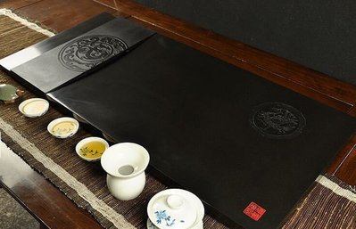 【熱賣精選】烏金石茶盤天然石頭茶盤黑金石茶海 一個價