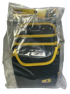 一番工具 I CHIBAN 三口加蓋釘袋 JK0105 工具腰袋 耐用防潑水 腰袋 快扣式便利工具袋