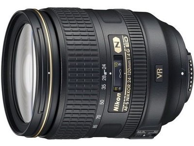 Nikon AF-S 24-120mm F4G ED VR 標準變焦鏡 5倍變焦 奈米鍍膜 全片幅 單眼鏡頭 WW