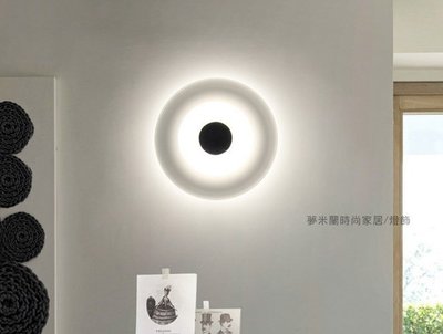夢米蘭家居 - 藝術裝飾 簡約時尚 層次光暈LED吸頂燈 壁燈 DMZ-1310